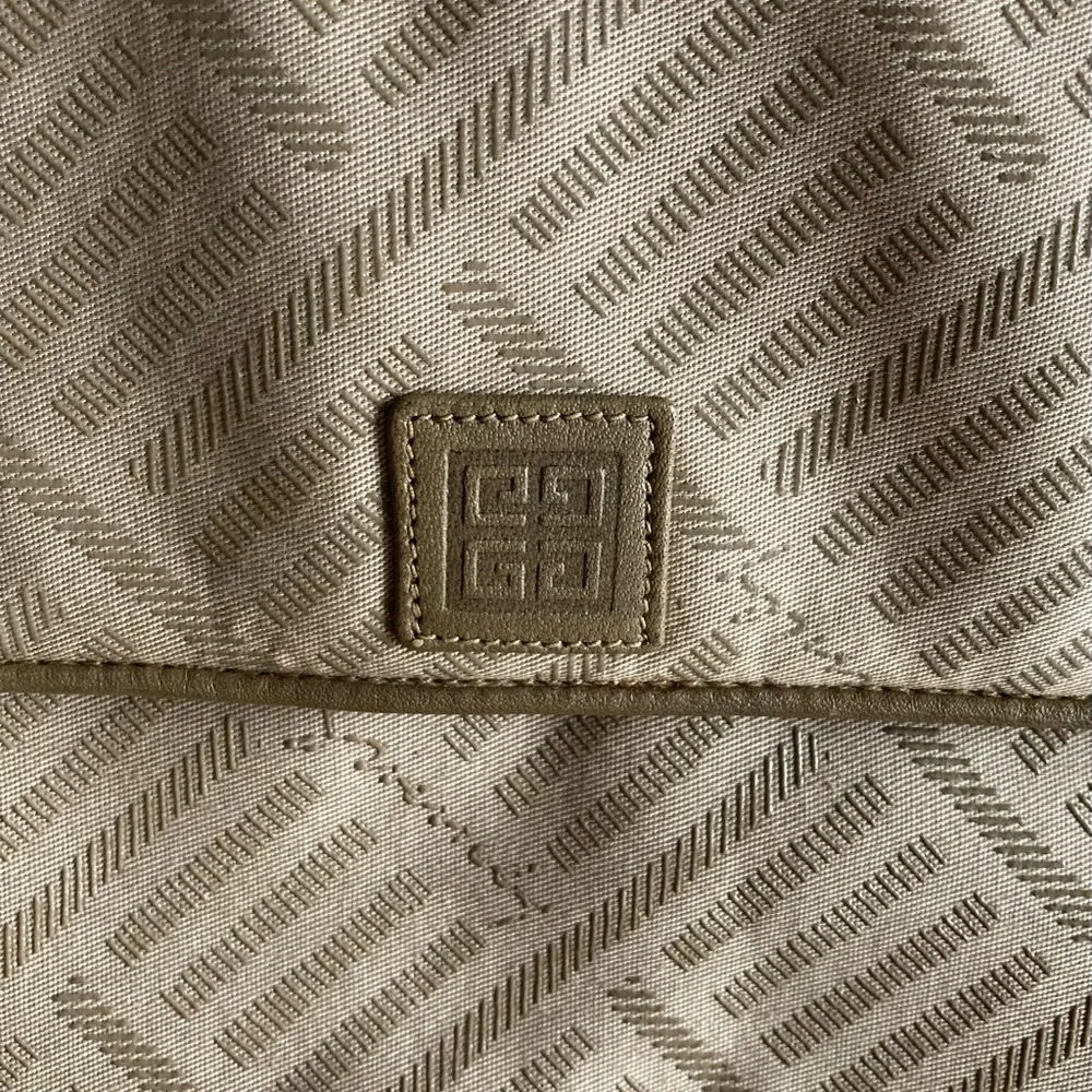 Givenchy Beige Monogram Crossbody Bag with Adjustable Strap